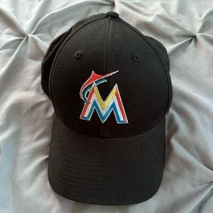 Miami Marlins adjustable hat